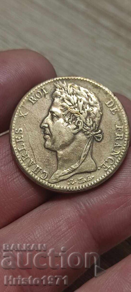 10 Centimes 1827 with price 90.00 BGN | € 46.02