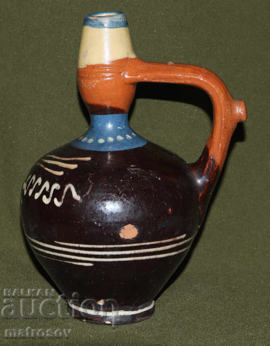 Παραδοσιακή κεραμική στάμνα, χειροποίητη - 5