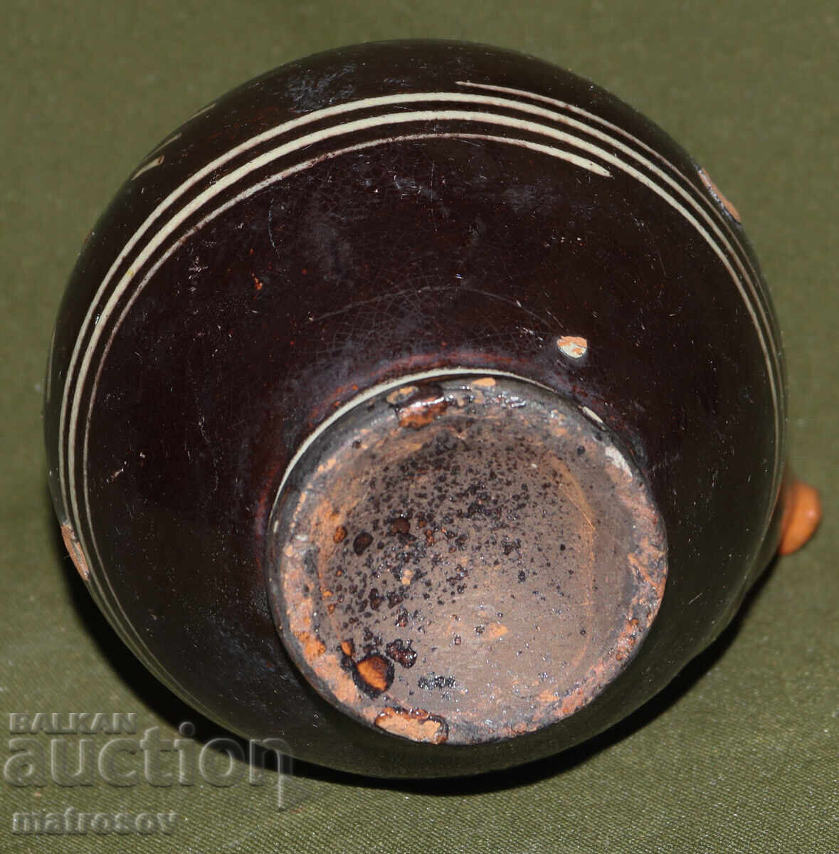 Παραδοσιακή κεραμική στάμνα, χειροποίητη - 6