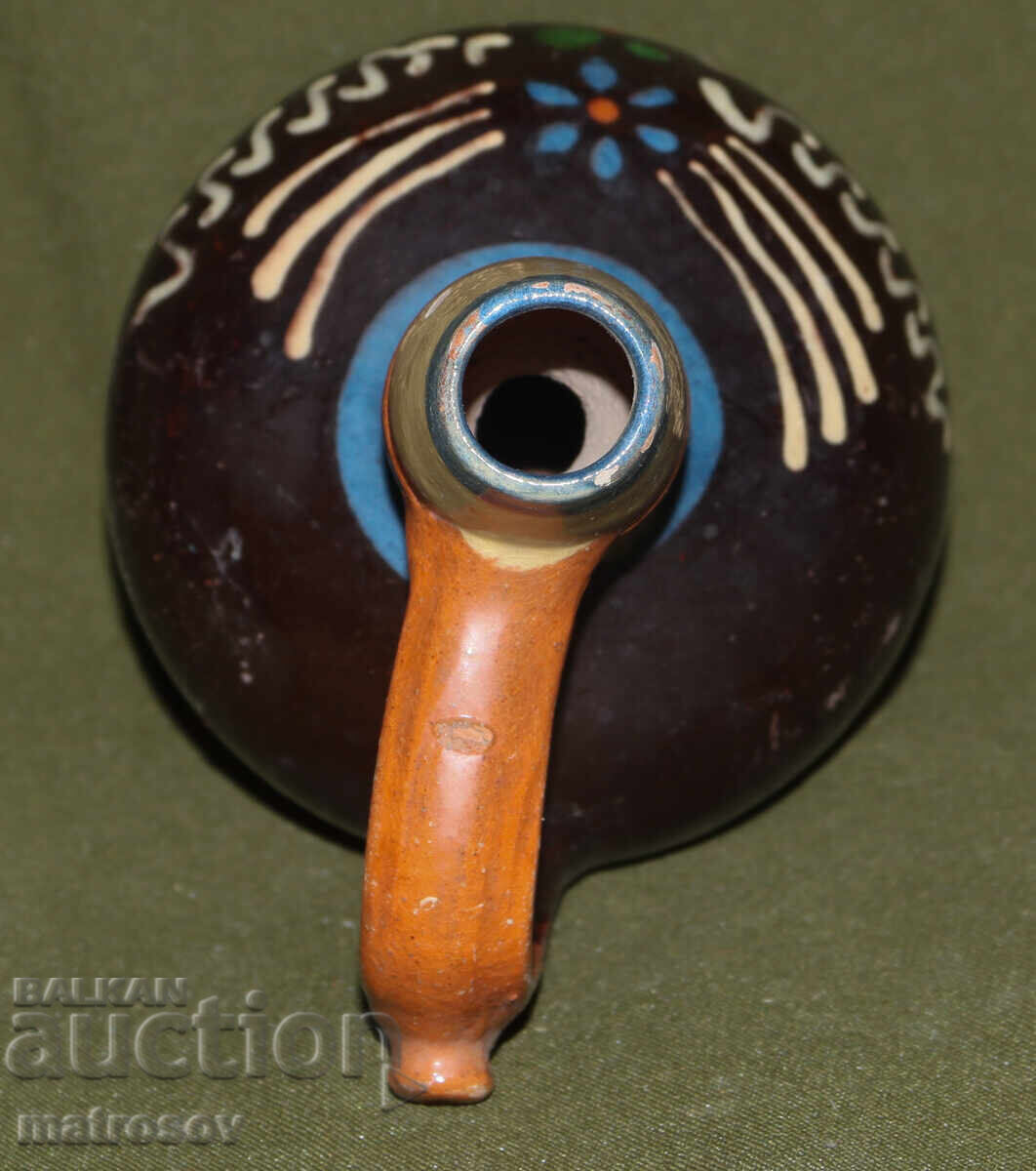 Παραδοσιακή κεραμική στάμνα, χειροποίητη - 7