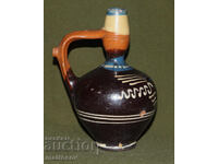 Cioban tradițional din ceramică, pictat manual