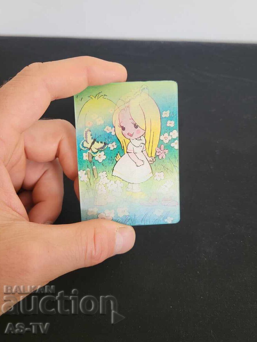 Calendar vechi 3D 1990 Calendar vechi 3D 1990