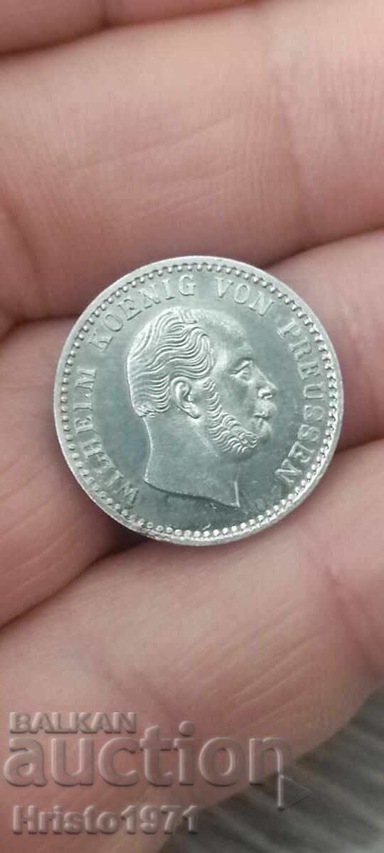 2 1/2 Groschen 1872 Prussia with price 80.00 BGN | € 40.90