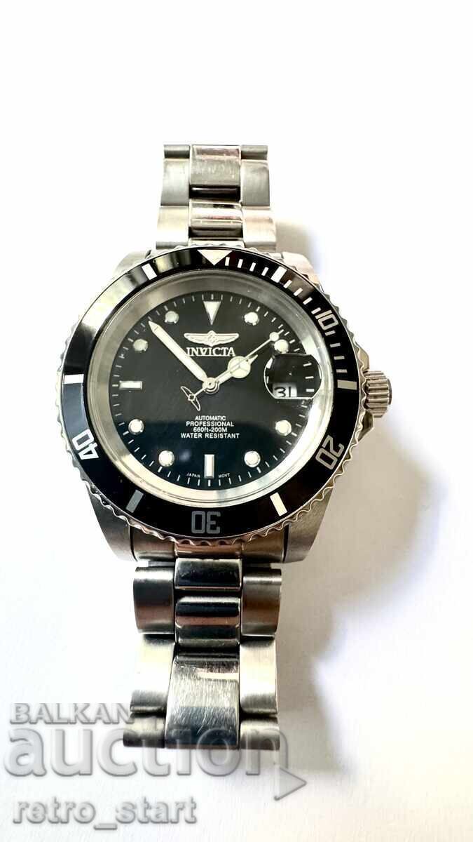 Ρολόι INVICTA, αυτόματο, ατσάλι 200μ. Λειτουργεί ακριβώς! Ρολόι INVICTA, αυτόματο, ατσάλι 200μ. Λειτουργεί ακριβώς!