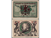 ❤️ ⭐ Γερμανία Arnstadt 1921 25 πφένιγκ UNC νέα ⭐ ❤️