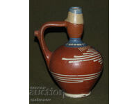 Cioban tradițional din ceramică, pictat manual