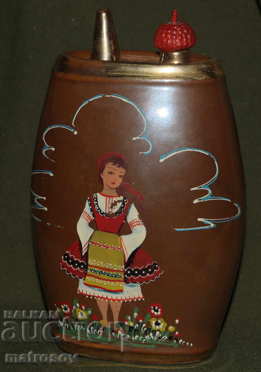 Authentic ceramic peacock