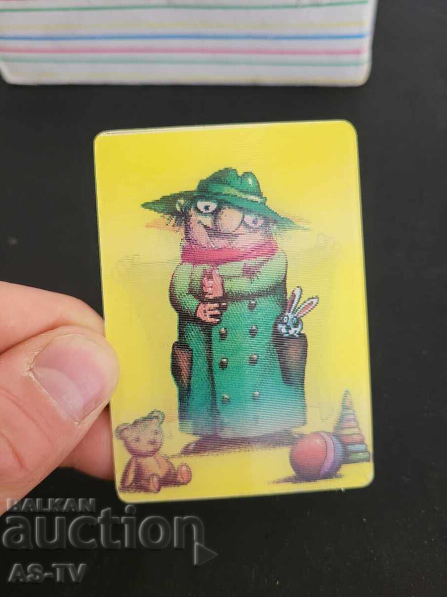 Calendar vechi de 3 zile 1988