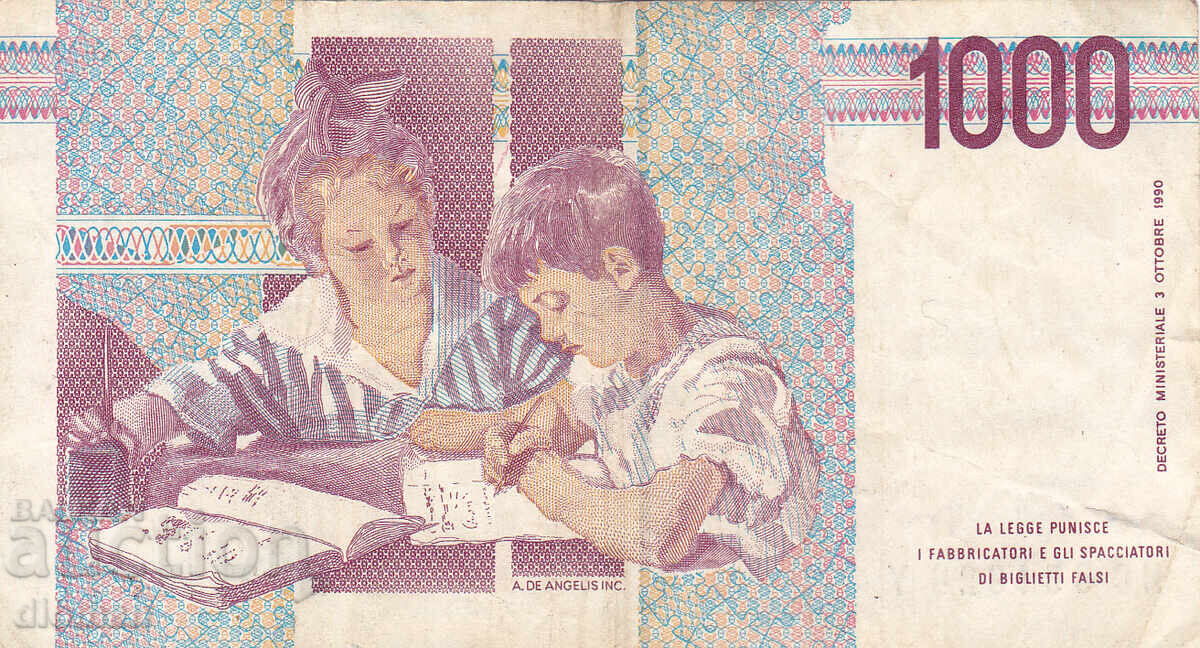 dioman - ITALY - 1000 LIRE with price 0.90 BGN | € 0.46 dioman - ITALY - 1000 LIRE with price 0.90 BGN | € 0.46