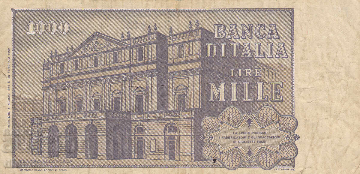 dioman - ITALIA - 1000 LIRE cu preț € 0.90 | 1.76 BGN