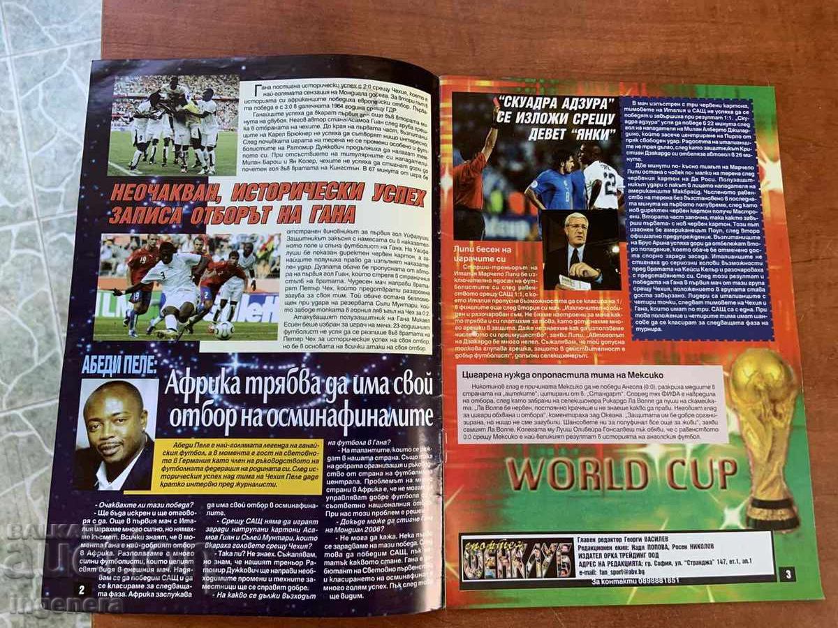 Παράδοση ΠΕΡΙΟΔΙΚΟ "ΣΠΟΡΤ ΦΑΝ ΚΛΑΜΠ" ΙΟΥΝΙΟΣ 2006 Παράδοση ΠΕΡΙΟΔΙΚΟ "ΣΠΟΡΤ ΦΑΝ ΚΛΑΜΠ" ΙΟΥΝΙΟΣ 2006