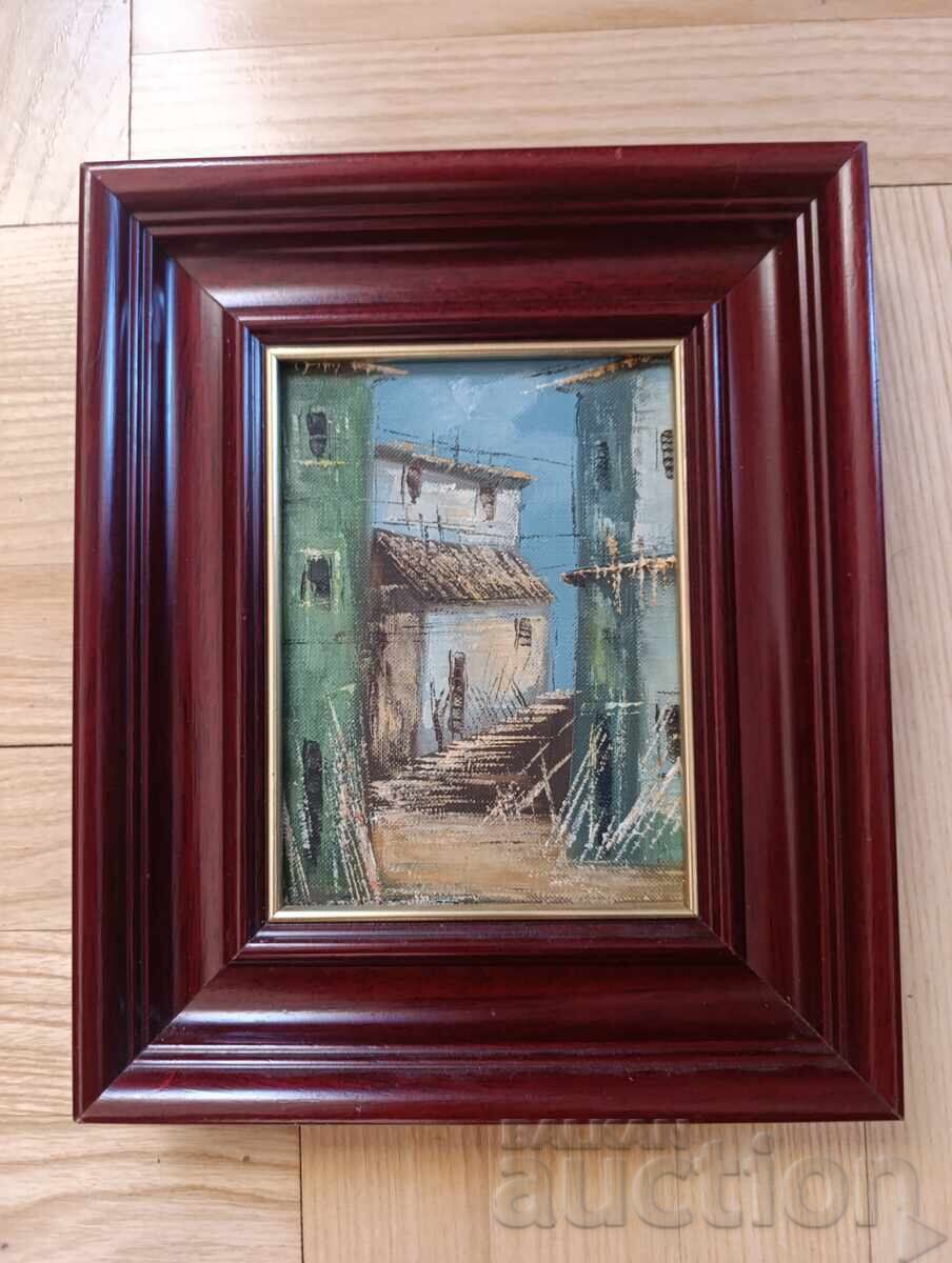 Παλιός ελαιογραφικός πίνακας