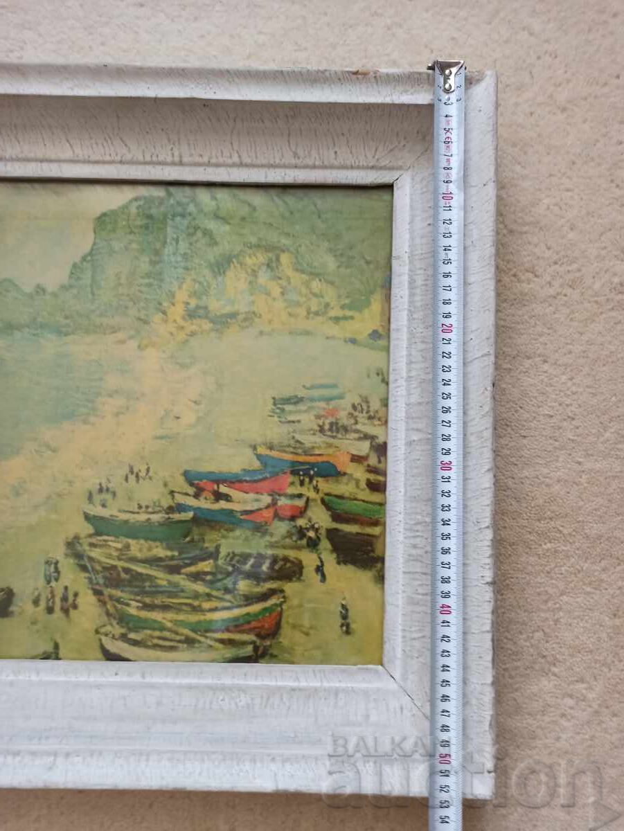 Δημοπρασία Πολύ όμορφη ρεπροδuction ενός πίνακα του Κλοντ Μονέ