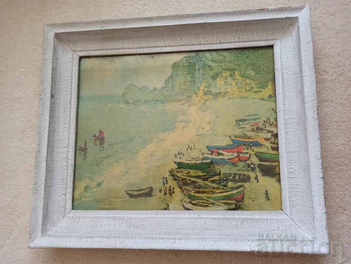 Πολύ όμορφη ρεπροδuction ενός πίνακα του Κλοντ Μονέ