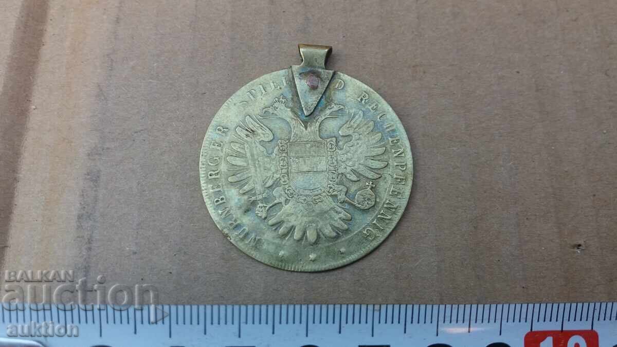 PENDANT DE BRONZ - BIJUTERIE - RENAȘTERE MARE - 7