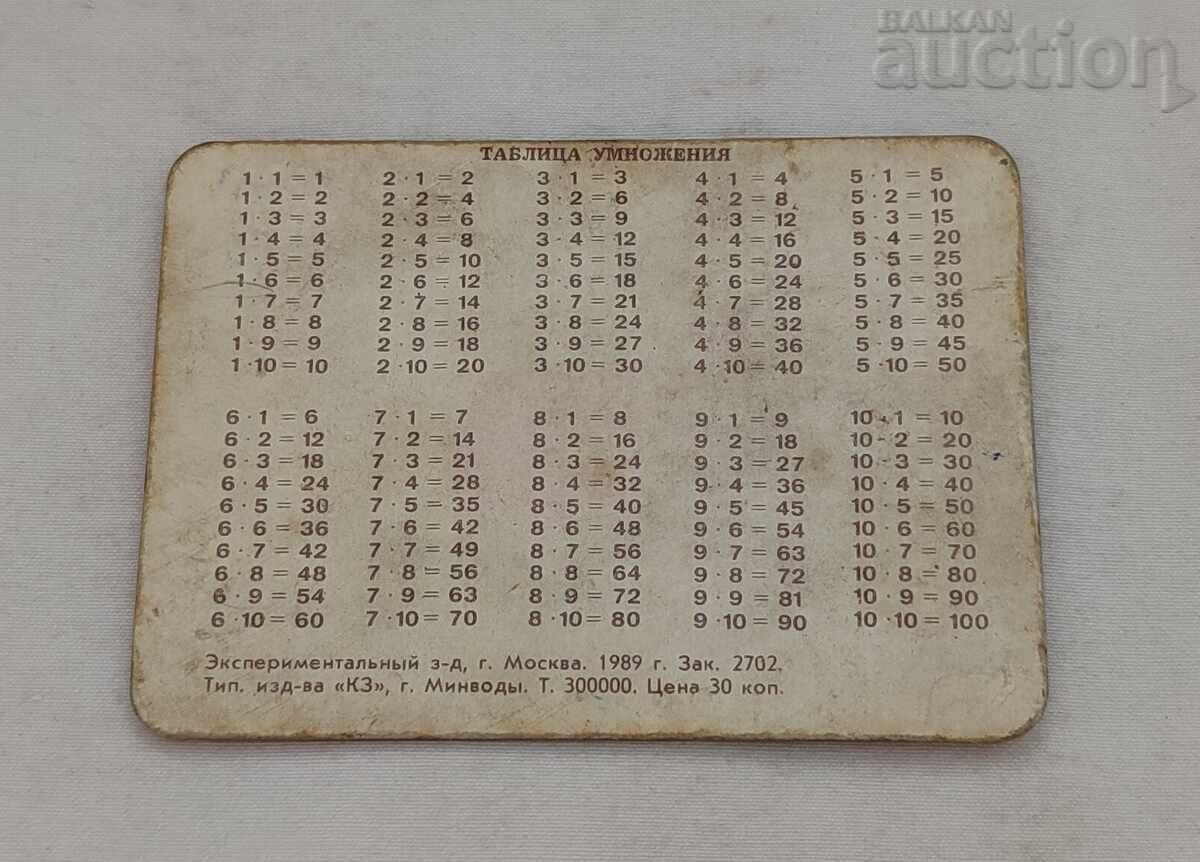 Livrarea Tabel de înmulțire 3D STEREO ÎN MUNȚI