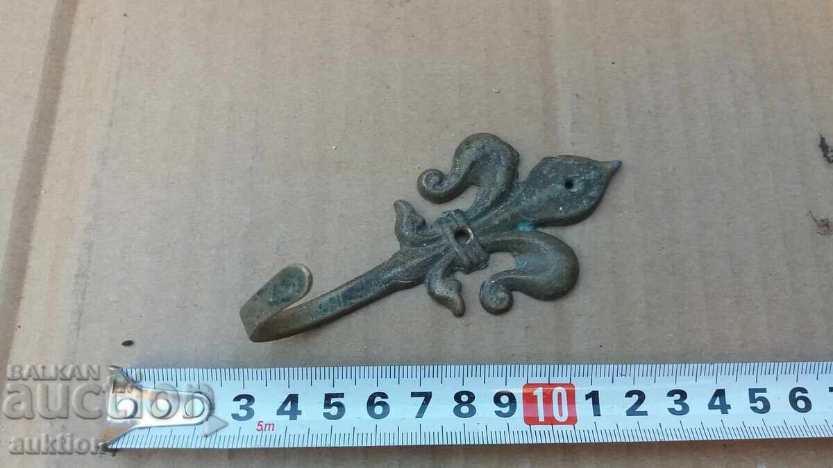 Δημοπρασία Αριστοκρατική μπρούτζινη κρεμάστρα