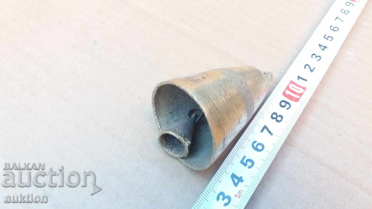 MASSIVE LARGE BRONZE BELL, CLAPPER - 7 MASSIVE LARGE BRONZE BELL, CLAPPER - 7