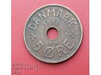 Danemarca - 5 øre 1930