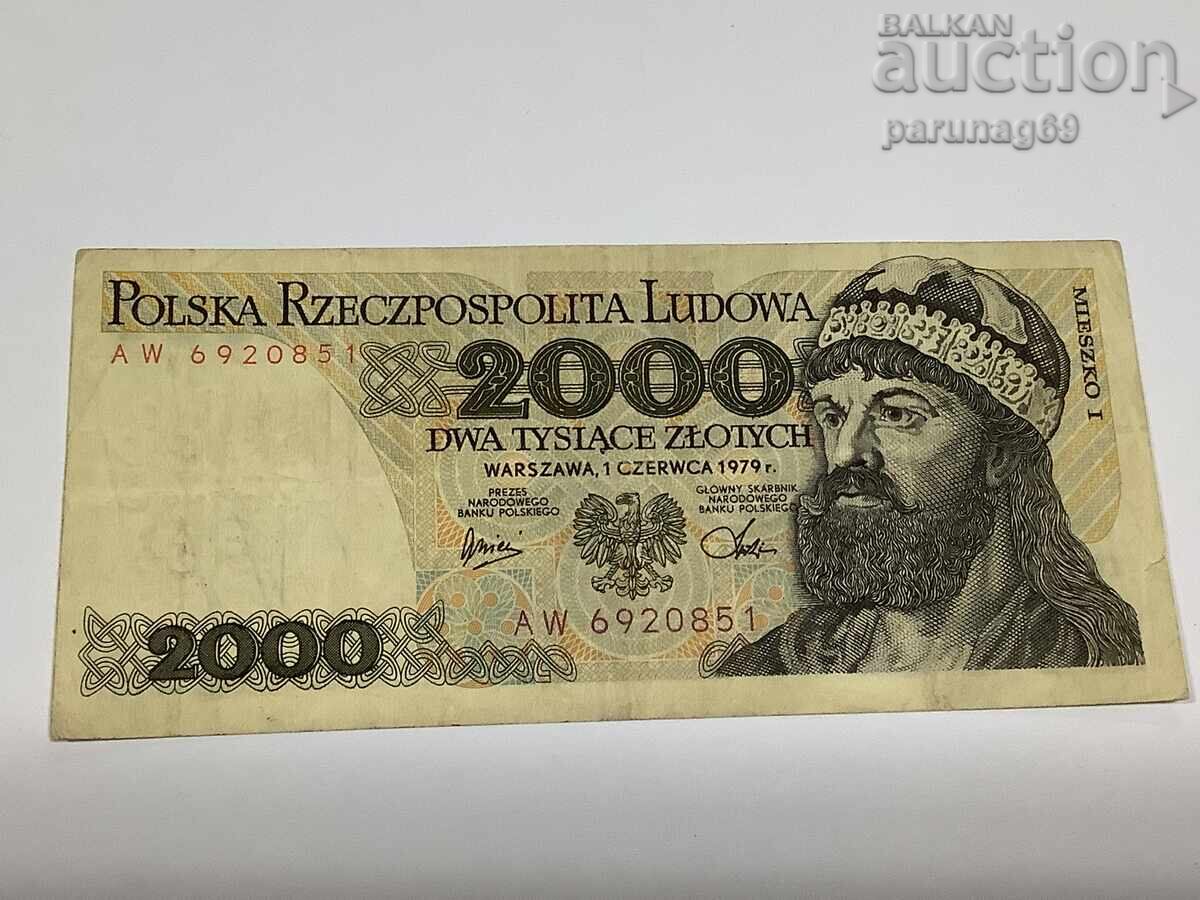 Poland 2000 Zloty 1979 Year Poland 2000 Zloty 1979 Year