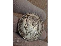 5 franci 1868