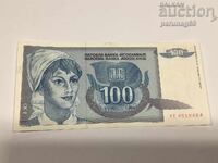 Iugoslavia 100 dinari 1992