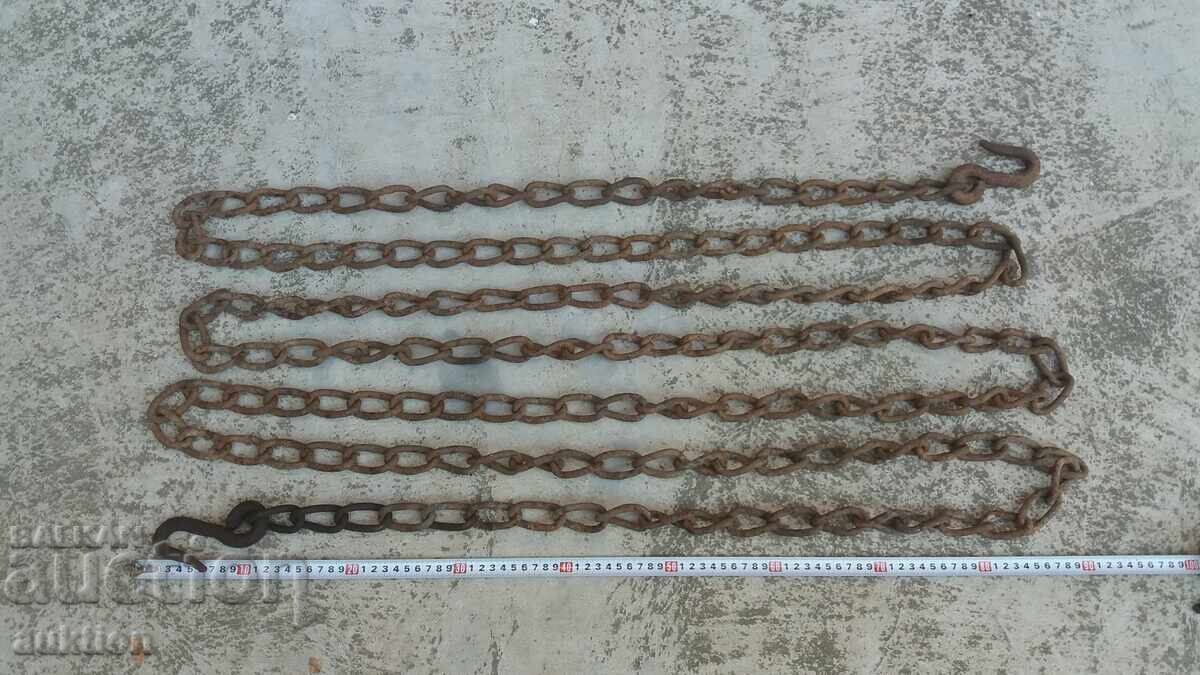 LANȚ MASIV FORJAT - 5,5 METRI cu preț 24.99 BGN | € 12.78