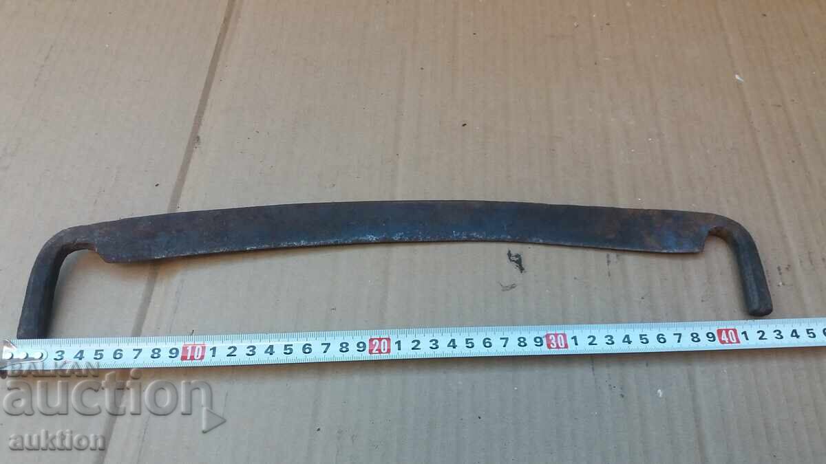 Forged Revival Rocker with Upholstery - 7