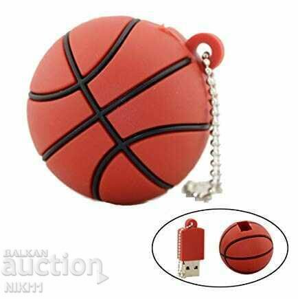 Auction  32 GB Flash basketball USB flash drive, basketball