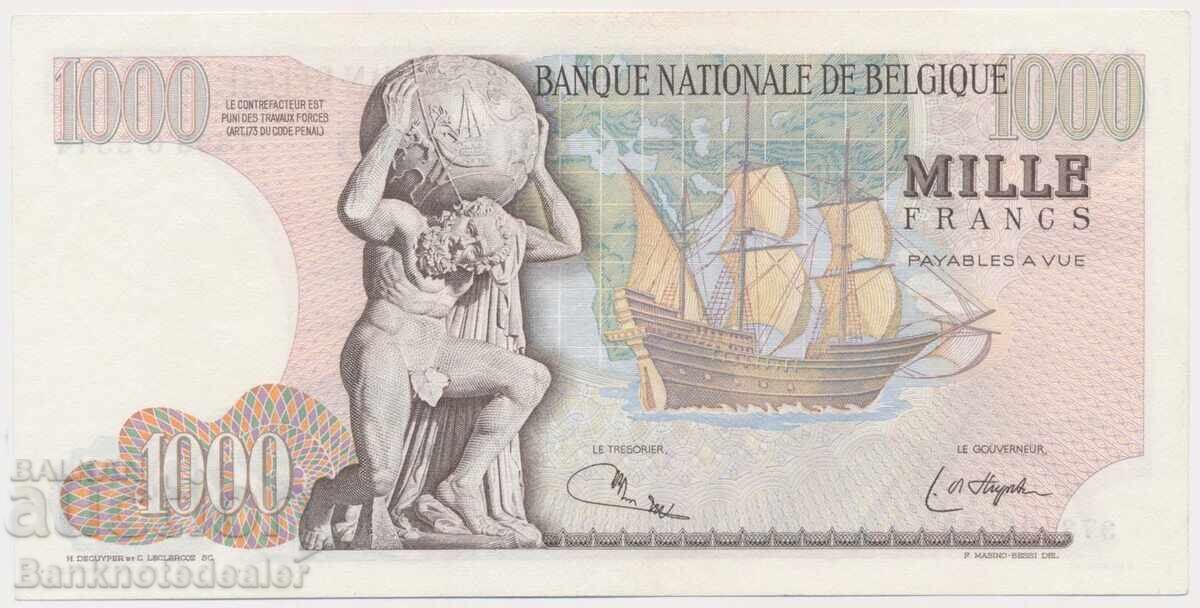 Belgium 1000 Francs 1975 Pick 136 Ref 5544 with price 160.00 BGN | € 81.81
