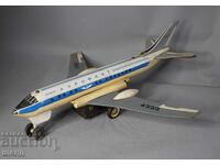 Παλιό Ρωσικό Μεγάλο Μεταλλικό Παιχνίδι Αεροπλάνο