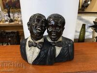 Figurină ceramică cu muzicieni de jazz. №7405