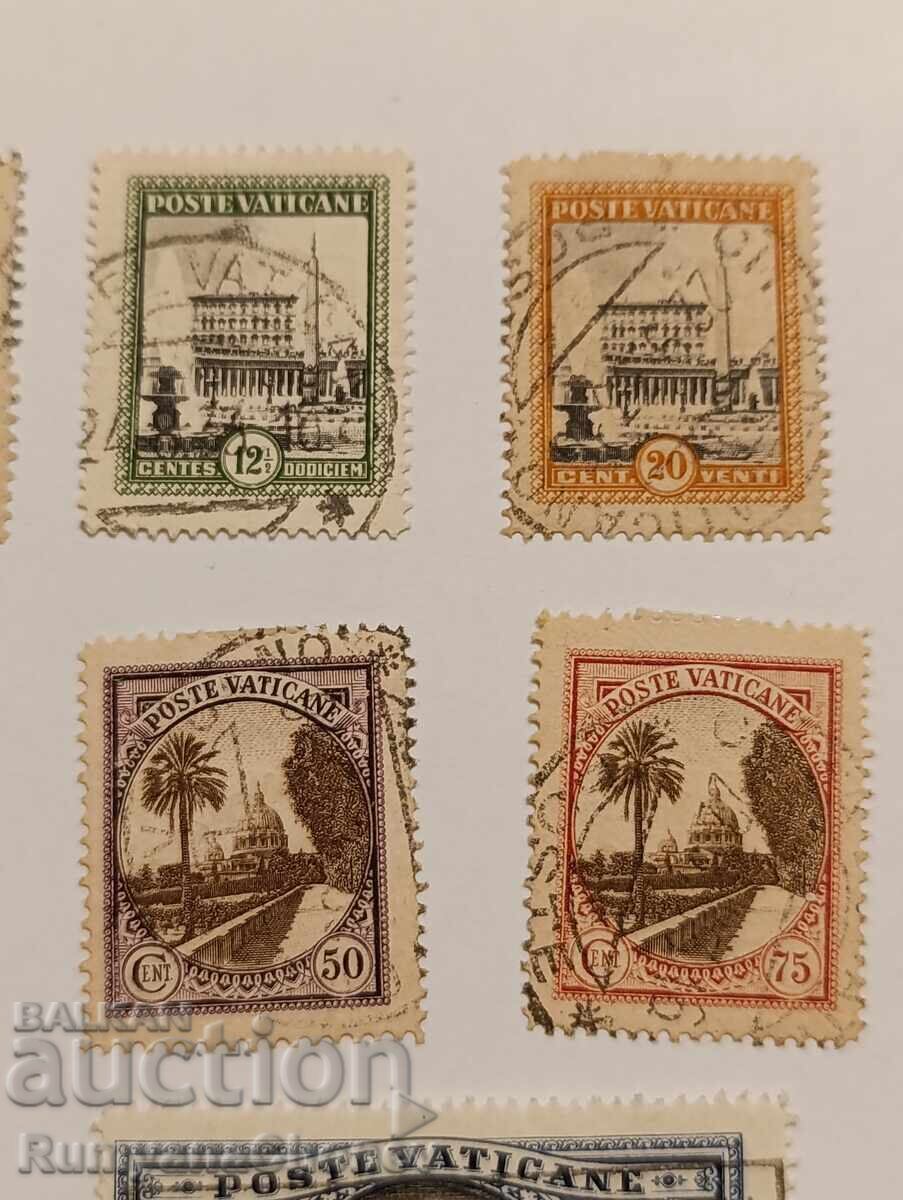 Δημοπρασία Γραμματόσημα Βατικανού 1933