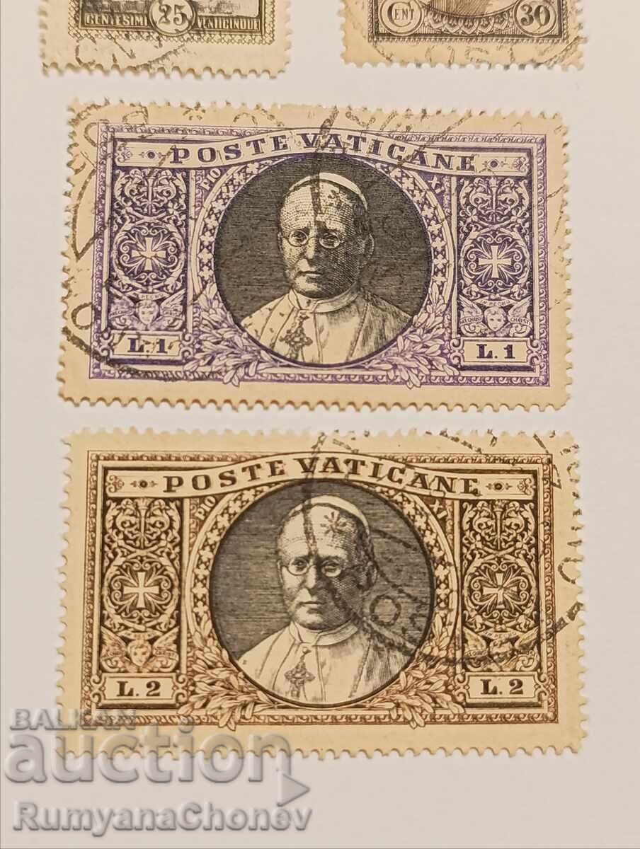 Παράδοση Γραμματόσημα Βατικανού 1933