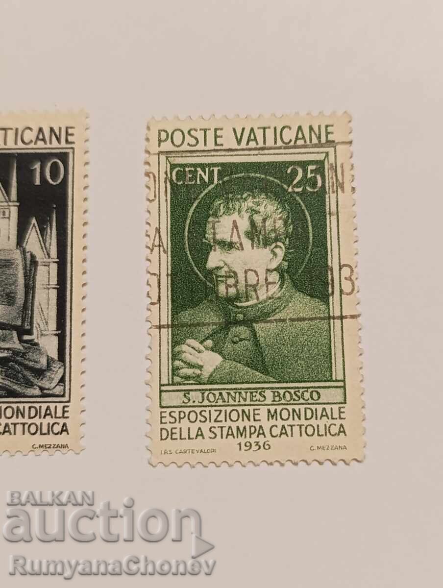 Доставка на Пощенски марки Ватикана 1936 Доставка на Пощенски марки Ватикана 1936