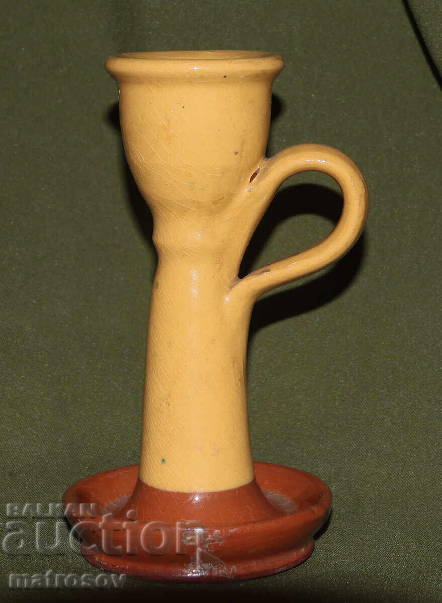 Керамичен свещник с цена 60.00 лв. | € 30.68