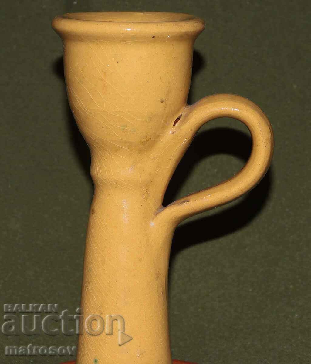 Аукцион Керамичен свещник