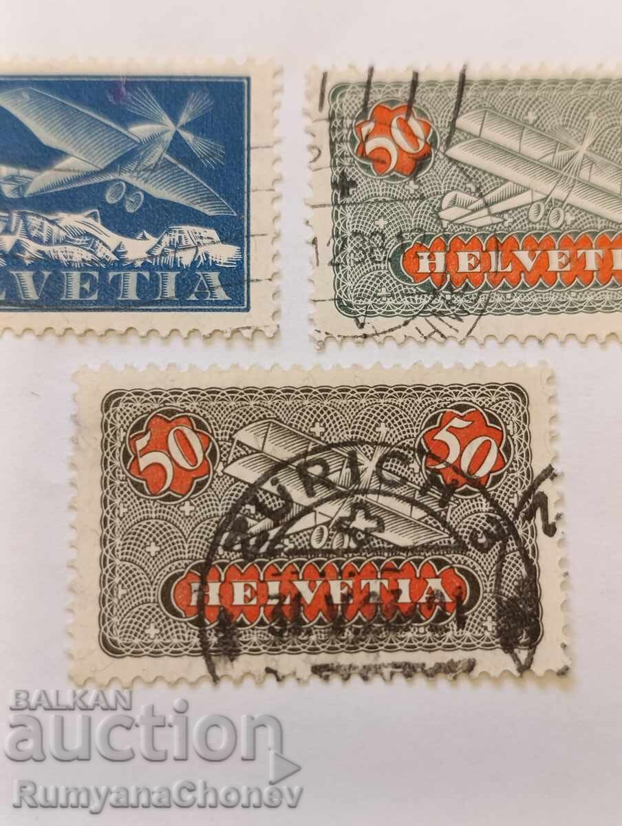 Παράδοση Γραμματόσημα Ελβετίας 1923