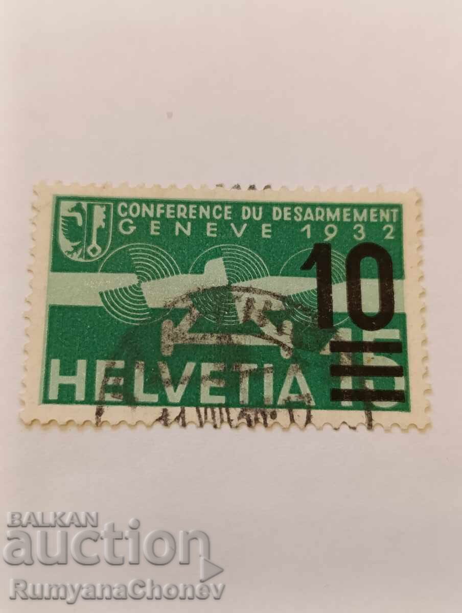 Γραμματόσημο Ελβετίας 1935