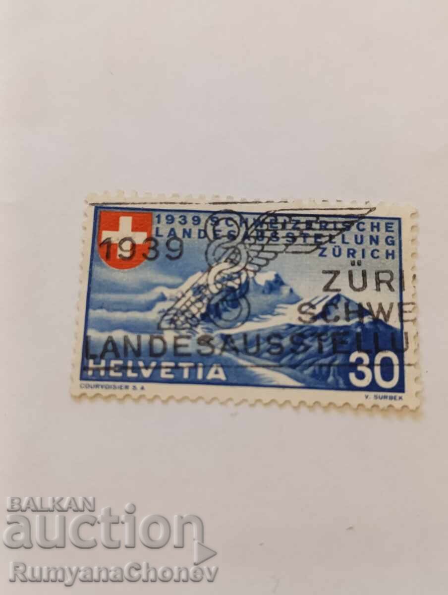 Γραμματόσημο Ελβετίας 1939