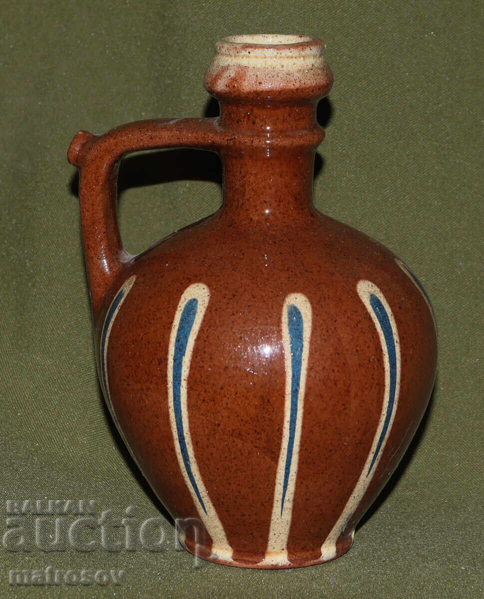 Παραδοσιακή κεραμική στάμνα, χειροποίητη με τιμή 100.00 BGN | € 51.13