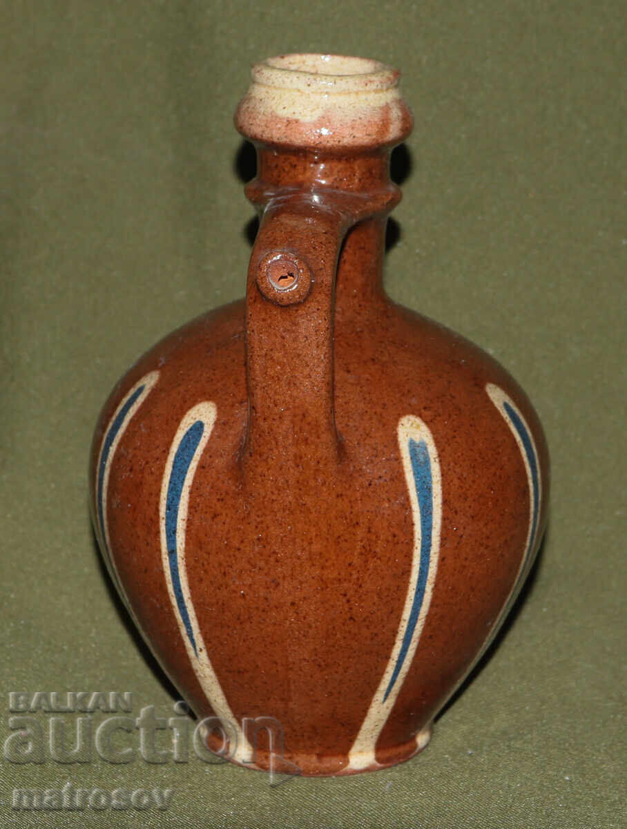 Παραδοσιακή κεραμική στάμνα, χειροποίητη - 5