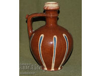 Cioban tradițional din ceramică, pictat manual