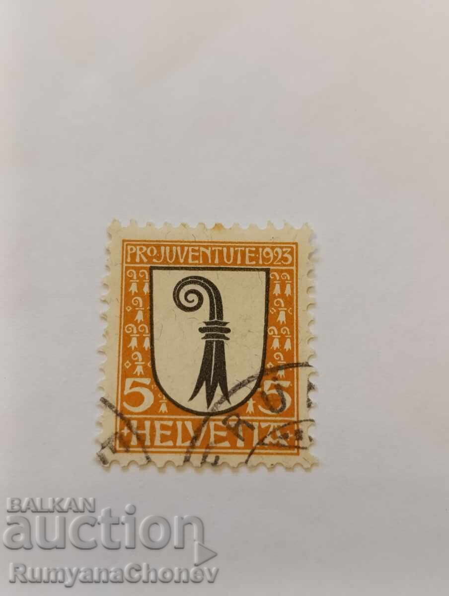 Пощенска марка Швейцария 1923