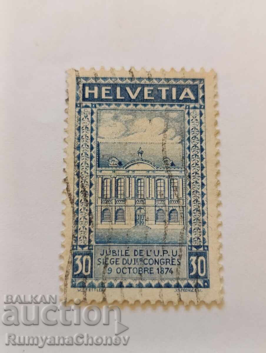 Пощенска марка Швейцария 1924