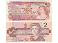 Canada, 2 Dolari 1974 Pick 86a 2 Dolari 1986 Pick 94 aUnc