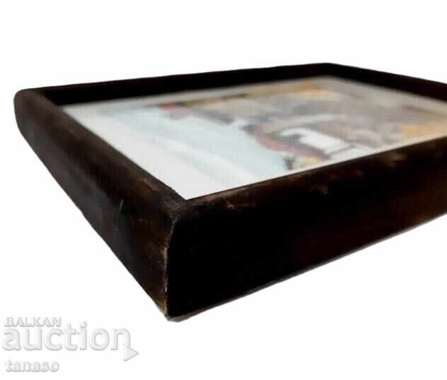 Delivery of Old author's painting, mixed media (3.3)