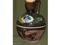 Cioban tradițional din ceramică, pictat manual