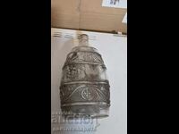 Παλιό γυάλινο μπουκάλι για ρακή