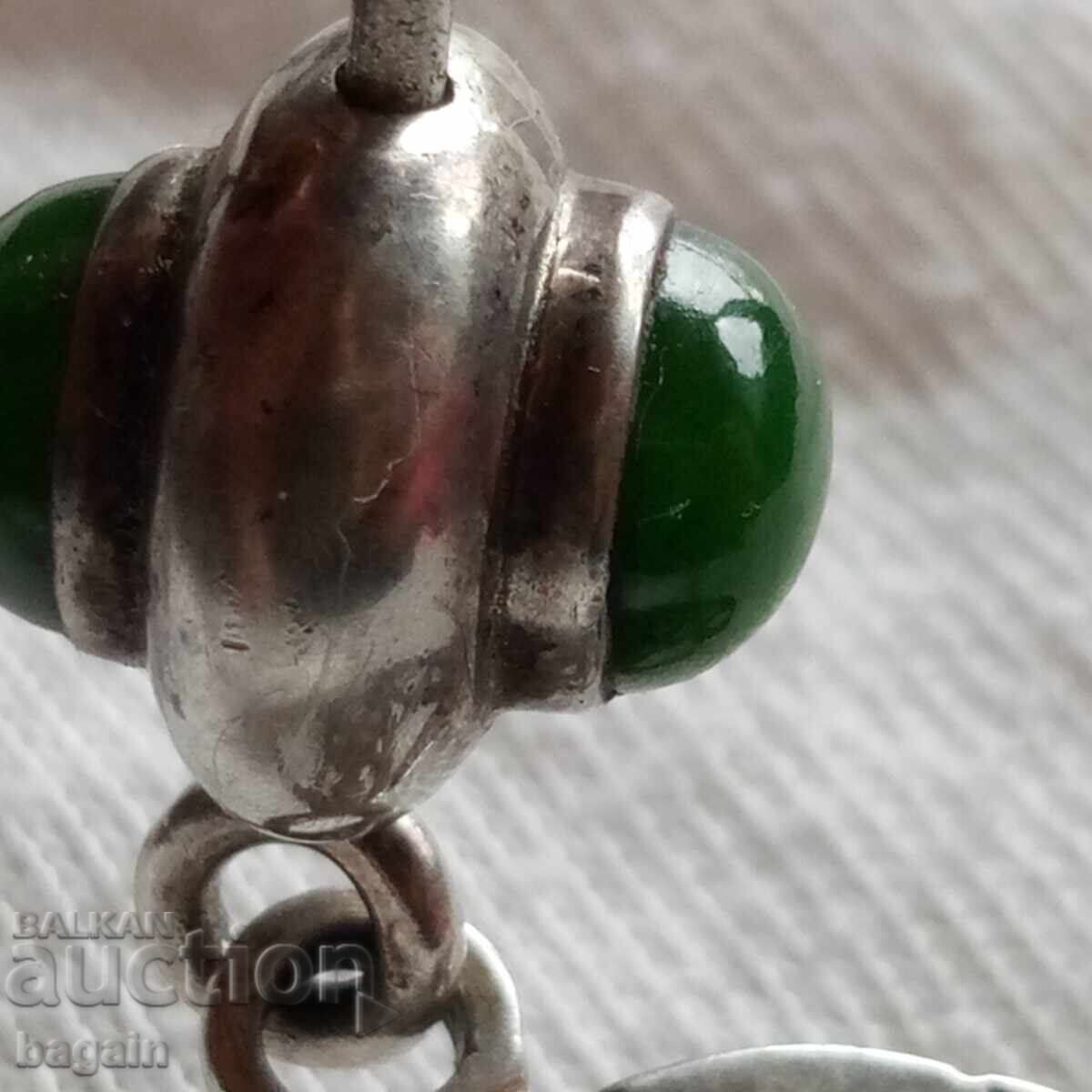 Breloc argint unic cu jad cu preț 100.00 BGN | € 51.13 Breloc argint unic cu jad cu preț 100.00 BGN | € 51.13